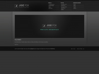 joefox.de Webseite Vorschau