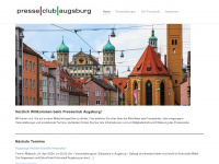 presseclub-augsburg.de Webseite Vorschau
