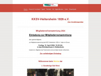 kksv-heitersheim.de Webseite Vorschau