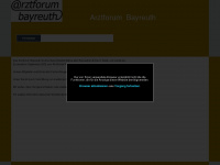 arztforum-bayreuth.de Webseite Vorschau