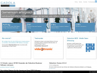 gadola.com Webseite Vorschau