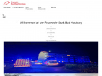 feuerwehr-badharzburg.de Webseite Vorschau