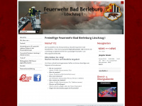 feuerwehr-berleburg.de Webseite Vorschau