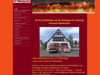 feuerwehr-blankenbach.com Webseite Vorschau