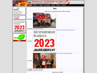 feuerwehr-bludesch.com Webseite Vorschau