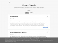 finanz-trends.blogspot.com Webseite Vorschau