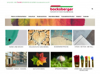 farben-bocksberger.de Webseite Vorschau