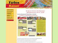 farben-kaiser-herrieden.de Webseite Vorschau