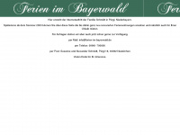 ferien-im-bayerwald.de Webseite Vorschau