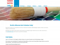 farbenhaus-liebig.de Webseite Vorschau