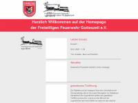 feuerwehr-gotteszell.de Webseite Vorschau