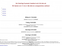 feuerwehr-haselbach.de Webseite Vorschau