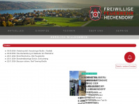 feuerwehr-hechendorf.org Webseite Vorschau