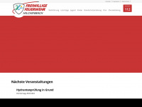 feuerwehr-hilchenbach.de Webseite Vorschau
