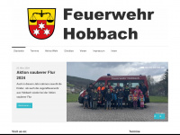 feuerwehr-hobbach.de Webseite Vorschau