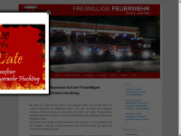feuerwehr-huchting.org Webseite Vorschau