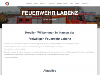 feuerwehr-labenz.de Webseite Vorschau