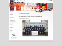 feuerwehr-lampersdorf.de Webseite Vorschau