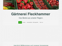 fleckhammer-gartenbau.de Webseite Vorschau