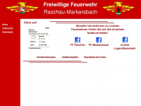 feuerwehr-markersbach.de Webseite Vorschau