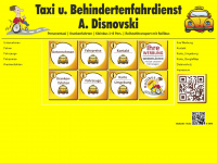 freiberg-taxi.de Webseite Vorschau