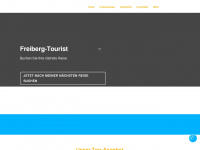 freiberg-tourist.de Webseite Vorschau