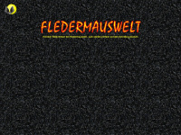 fledermauswelt.de Webseite Vorschau