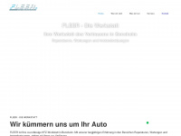fleer-automobile.de Webseite Vorschau