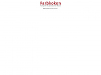 farbkokon.de Webseite Vorschau