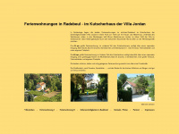 ferien-villa-jordan.de Webseite Vorschau