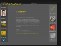 farbkreationen.de Webseite Vorschau