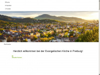 freiburg-evangelisch.de Webseite Vorschau