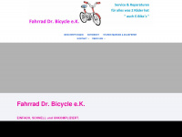 fahrrad-doctor-bicycle.de Webseite Vorschau