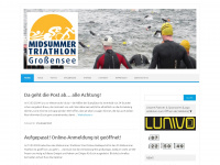 midsummer-triathlon.de Webseite Vorschau