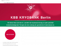 kryobank-berlin.de Webseite Vorschau