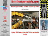 russianspaceweb.com Webseite Vorschau