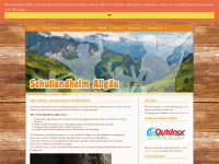 schullandheim-allgaeu.eu Webseite Vorschau