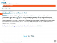 faber-und-ruehl.de Webseite Vorschau