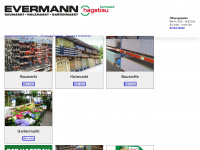 baumarkt-evermann.de Webseite Vorschau