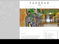 fahrrad-kult.de Webseite Vorschau