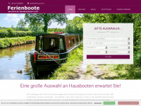 ferienboote.com Webseite Vorschau