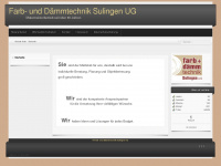 farbunddaemmtechnik.de Webseite Vorschau