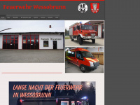 feuerwehr-wessobrunn.de Webseite Vorschau