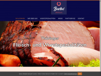 fleischerei-barthel.de Webseite Vorschau