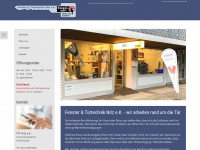 ftt-nitz.de Webseite Vorschau