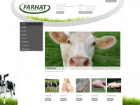 farhat-export.de Webseite Vorschau