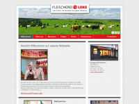 fleischerei-loke.de Webseite Vorschau