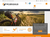 fahrradbremsen.de Webseite Vorschau