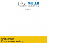 finanzierungsberatung-miller.de Webseite Vorschau