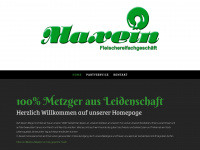 fleischerei-maxein.de Webseite Vorschau